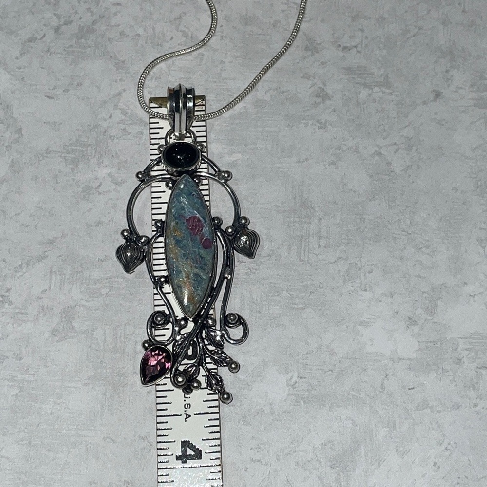 Ruby Zoisite Necklace - image 5